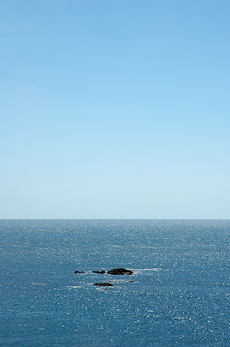View from Lizard Point, Cornwall, Saturday 7th May 2005