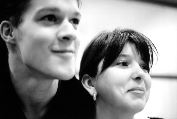 Steve Morrison and Carmella Gallea, Liverpool, 1995
